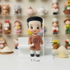 Tượng Đất Set Bé Trai Áo Dài Nâu