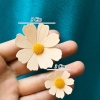Gói 100 bông hoa cúc nhí mix size Trắng Sữa