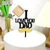 MK - 10 meka I Love You Dad đen