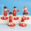 CN-đội bóng rổ đỏ nhựa nhẹ.