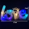 Đèn led chữ love 7 màu
