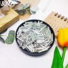 Lọ 100gr Kẹo Đường Hình Trụ Dài Bạc