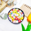Lọ 100gr Kẹo Đường tròn mix màu mix size(100gr)