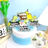 SCG - set cắm 4 thẻ khủng long happy