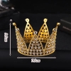 VM-Vương miện 7 cánh nhựa vàng đường kính 7cm,cao 6cm.