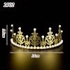 Vương - miện khuyết vàng size nhỏ đường kính 14,5cm