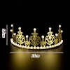 Vương - miện khuyết vàng size nhỏ đường kính 14,5cm