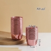50 cốc nhôm chịu nhiệt 2 mặt hồng.