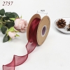 Ruybang voan đỏ đô khổ 4cm,10m