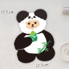 Thiệp gấu trúc panda