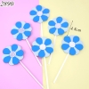 SCG - set cắm 5 hoa xanh dương