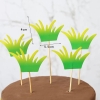 SCG - set 5 que cắm tán cỏ xanh mẫu