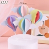 SCG - set 4 que cắm khinh khí cầu sắc màu