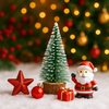 Cây thông noel xanh 10cm.