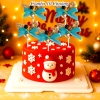 Combo 10 chuông LÁ noel M4