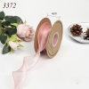 Ruybang voan cam hồng khổ 4cm,10m