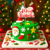 QC - Que cắm merry christmas cây thông.