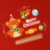 SCG - set cắm noel gấu túi quà