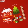 SCG - set cắm noel ngôi nhà cây thông