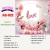 Bóng chữ AQ-022 TP