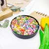 Lọ 100gr Kẹo Đường Cốm Tăm Mix Màu.
