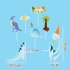 SCG- set cắm khủng long lớn xanh dương HD