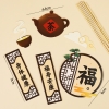 SCG - set cắm ấm trà câu đối