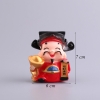 CN-Ông Thần Tài Cầm Thỏi Vàng Nhựa Mềm