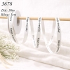 Cuộn 50m Ruy băng HAPPY EVERYDAY trắng be khổ 1cm