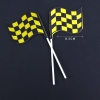 SCG-set 2 cờ đua vàng đen