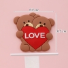 SLC- Silicon cặp đôi gấu love