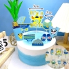 SCG-set cắm thôi nôi it's boy xanh nhũ