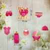 SCG-set cắm thôi nôi it's girl hồng nhũ HD