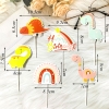SCG-set cắm giấy khủng long cầu vồng.
