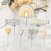 SCG-set cắm giấy cầu vồng tim mẫu 3
