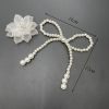 Nơ ngọc trai rộng 12cm cao 11cm