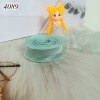 Ruybang voan XANH NHẠT không lõi cao 4cm dài 9m