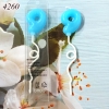 Nến số 9 Xanh nghệ thuật