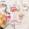 SCG-set cắm giấy mèo kitty TP