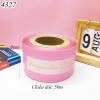 Cuộn mica bọc thành bánh Forever Love Hồng
