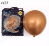 Gói 50 bóng bay nhũ màu cam đậm