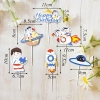SCG-Set cắm HPBD phi hanh gia bé trai TP