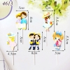SCG-Set cắm bé gái đội nơ xanh HD.