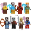 Tượng 8 nhân vât minecraft