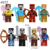 Tượng 8 nhân vât minecraft