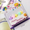 Vỉ 5 Nến Sao nhiều màu