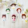 SCG-Set cắm 6 bé gái đội nơ TP.