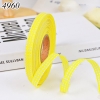 Cuộn 40m Ruybang lụa kẻ caro màu vàng khổ 1cm