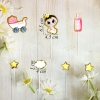 SCG-set thôi nôi xe đẩy hồng 2 lớp MT.