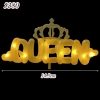 Đèn led chữ Queen vàng